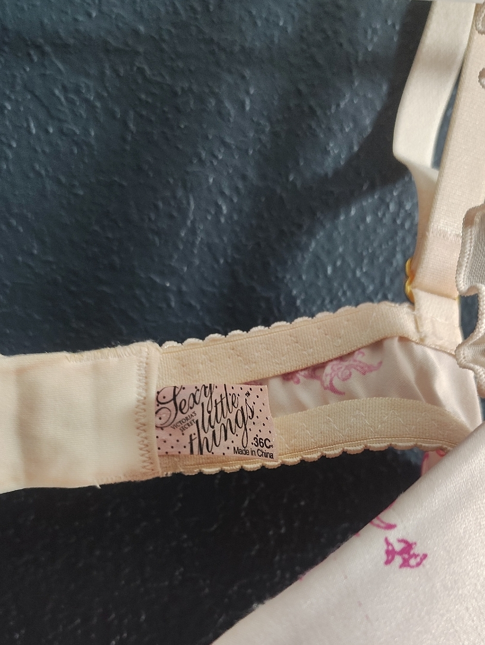 Victoria Secret's Sexy Little Things Y2k Mermaid Pink Peach Bra - Picture 2 of 11